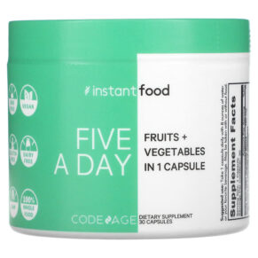 Codeage Five A Day Fruits & Vegetables 30 viên 850026121520