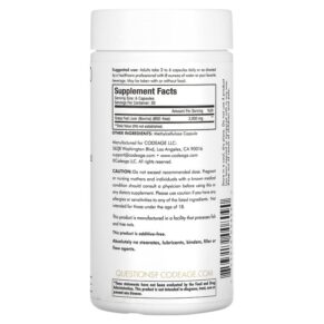 Codeage Grass-Fed Beef Liver Pasture Raised 180 Capsules 853919008090
