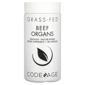 Codeage Grass-Fed Beef Organs Pasture-Raised 180 viên 853919008106