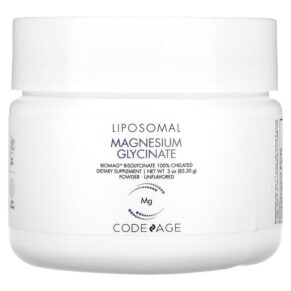 Codeage Liposomal Magnesium Glycinate Powder Unflavored 3 oz (85.2 g) 850026121919