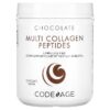 Codeage Multi Collagen Peptides 5 Types Collagen I II III V & X Chocolate 18.17 oz (515 g) 853919008199
