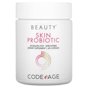 Codeage Skin Probiotic Shelf-Stable 50 Billion CFU 60 viên 853919008403