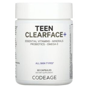 Codeage Teen Clearface Vitamins All Skin Types 60 viên 853919008779