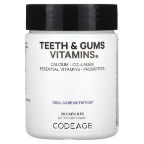 Codeage Teeth & Gums Vitamins Oral Care Nutrition 90 viên 853919008489