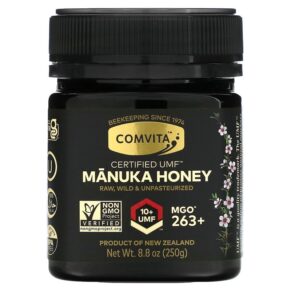 Comvita Raw Manuka Honey Certified UMF 10+ (MGO 263+) 8.8 oz (250 g) 9400501003615