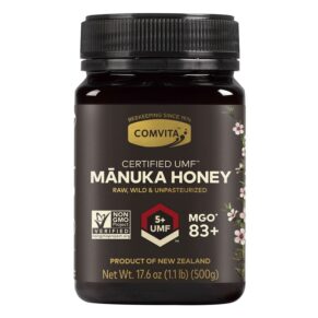 Comvita Raw Manuka Honey Certified UMF 5+ (MGO 83+) 1.1 lb (500 g) 9400501001116
