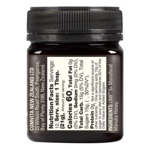 Comvita Raw Manuka Honey Certified UMF 5+ (MGO 83+) 8.8 oz (250 g) 3 Comvita Raw Manuka Honey Certified UMF 5+ (MGO 83+) 8.8 oz (250 g) 9400501001109
