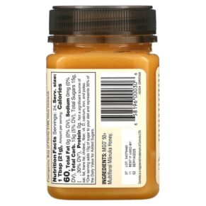 Comvita Raw Multifloral Manuka Honey MGO 50+ 17.6 oz (500 g) 658196000306
