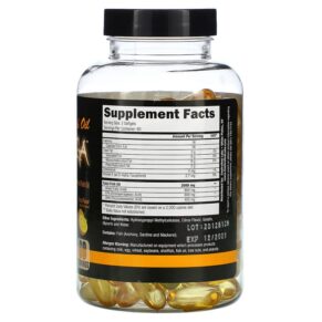 Controlled Labs Orange OxiMega Fish Oil Citrus 120 Softgels 895328001699