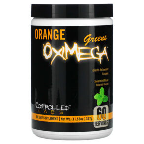 Controlled Labs Orange OxiMega Greens Antioxidant Complex Spearmint 11.53 oz (327 g) 895328001767