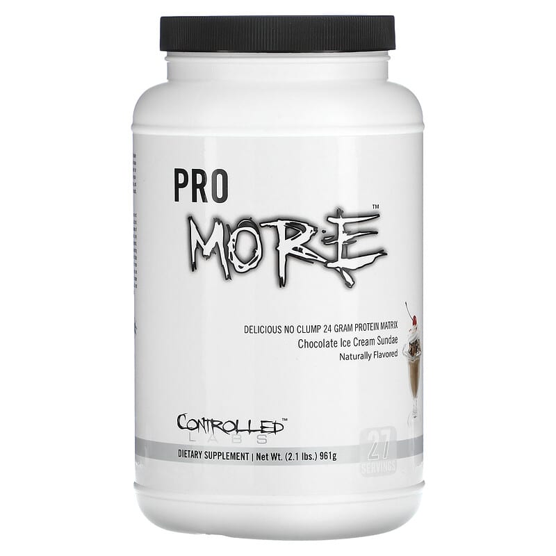 Controlled Labs Pro More Protein Matrix Chocolate Ice Cream Sunday 2.1 lb (961 g) 1 Controlled Labs Pro More Protein Matrix Chocolate Ice Cream Sunday 2.1 lb (961 g) 850026631067