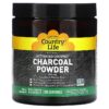 Country Life Activated Coconut Charcoal Powder 500 mg 5 oz (141.7 g) 015794034957