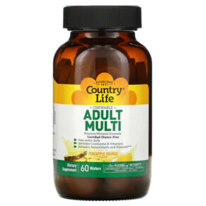 Country Life Adult Multi Pineapple-Orange 60 bánh 015794080305