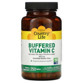 Country Life Buffered Vitamin C 500 mg 250 viên 015794070542