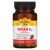 Country Life Certified Vegan K2 Strawberry 500 mcg 60 viên 015794080152