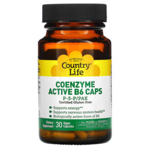 Country Life Coenzyme Active B6 P-5-P/PAK 30 viên 015794062363
