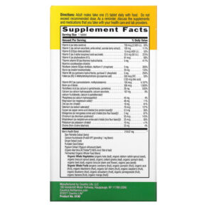 Country Life Core Daily-1 Multivitamins Men 60 Tablets 015794081906