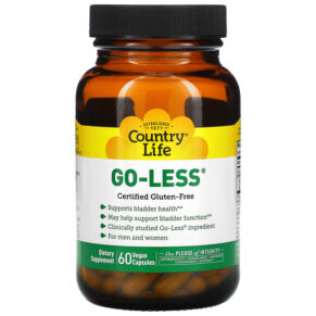 Country Life Go Less Supports Bladder Health cho Nam & Women 60 viên 015794049180