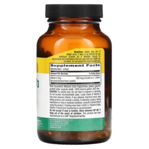 Country Life High Potency Vitamin D3 250 mcg (10.000 IU) 200 Softgels 015794058168