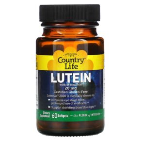 Country Life Lutein + Zeaxanthin 20 mg 60 viên 015794056058