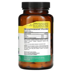 Country Life Magnesium Citrate 125 mg 120 Tablets 015794026877