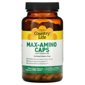 Country Life Max-Amino + Vitamin B-6 180 viên 015794014966