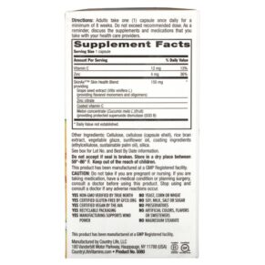 Country Life Maxi-Skin Rescue 30 Vegan Capsules 015794050803