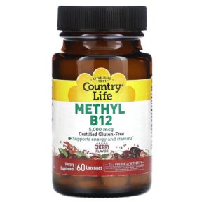 Country Life Methyl B12 Cherry 5.000 mcg 60 viên 015794063049