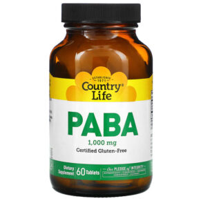 Country Life PABA 1.000 mg 60 viên 015794066729
