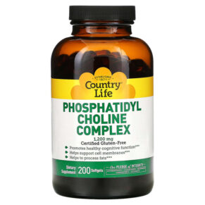 Country Life Phosphatidyl Choline Complex 1.200 mg 200 viên 015794045533