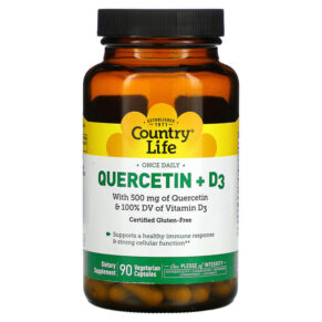 Country Life Quercetin + D3 90 viên 015794016243
