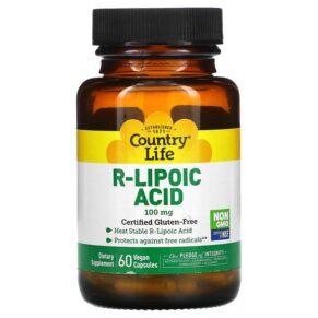 Country Life R-Lipoic Acid 100 mg 60 viên 015794016533