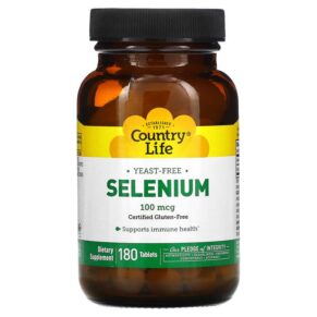 Country Life Selenium 100 mcg 180 viên 015794028765