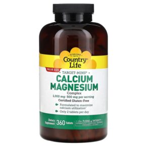 Country Life Target-Mins Calcium-Magnesium Complex 360 viên 015794024897