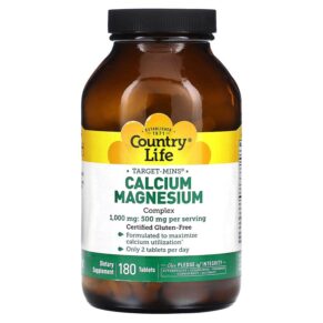 Country Life Target-Mins Calcium-Magnesium Complex 500 mg 180 viên 015794024811