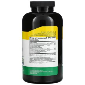 Country Life Target-Mins Calcium Magnesium with Vitamin D Complex 360 Vegan Capsules 015794024798