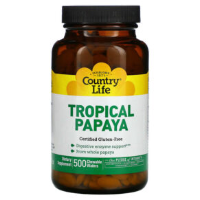 Country Life Tropical Papaya 500 bánh 015794053842