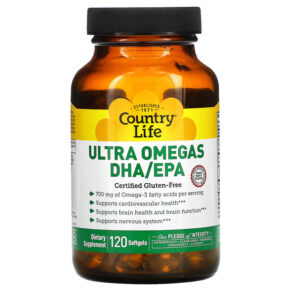 Country Life Ultra Omegas DHA/EPA 120 viên 015794045168