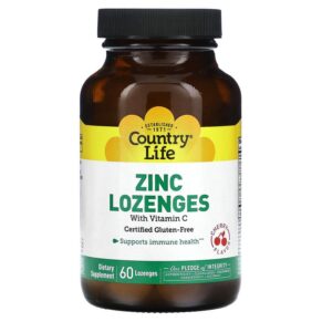 Country Life Zinc + Vitamin C Cherry 60 viên 015794029434
