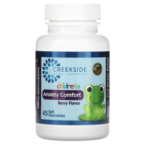 Creekside Natural Therapeutics Children's Anxiety Comfort Berry 45 Soft viên 856075004234