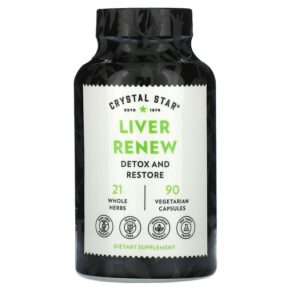 Crystal Star Liver Renew Detox & Restore 90 viên 747889030000