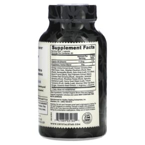 Crystal Star Men's Libido 60 Vegetarian Capsules 747889031601