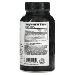 Crystal Star Mood Lift 60 Vegetarian Capsules 747889019852