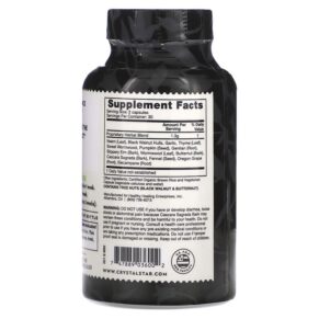 Crystal Star Para Purge 60 Vegetarian Capsules 3 Crystal Star Para Purge 60 Vegetarian Capsules 747889036002