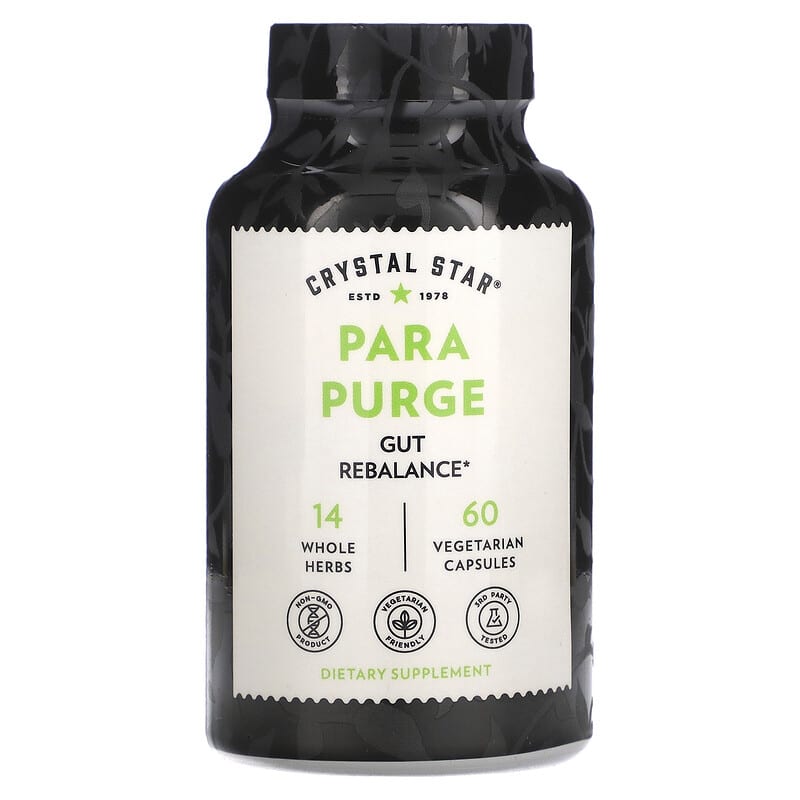 Crystal Star Para Purge 60 Vegetarian Capsules 1 Crystal Star Para Purge 60 viên 747889036002