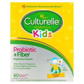 Culturelle Kids Probiotic + Fiber 1+ Years Unflavored 60 gói 049100400938