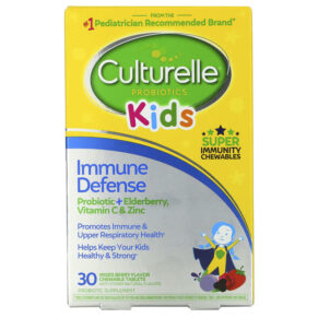 Culturelle Kids Probiotics Immune Defense Mixed Berry Flavor 30 viên 049100401201