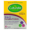 Culturelle Probiotics 3-in-1 Complete Probiotic + Omega 3s 30 viên 049100400389