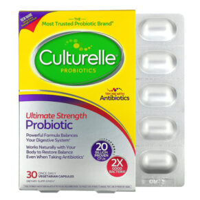 Culturelle Ultimate Strength Probiotic 20 Billion CFU 30 viên 049100400518