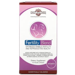Daily Wellness Company Fertility Blend cho Nữ 90 viên 631462200143